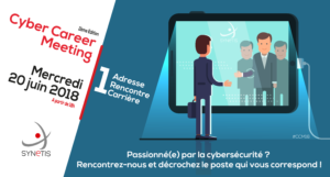 Lire la suite à propos de l’article CYBER CAREER MEETING – 2e EDITION