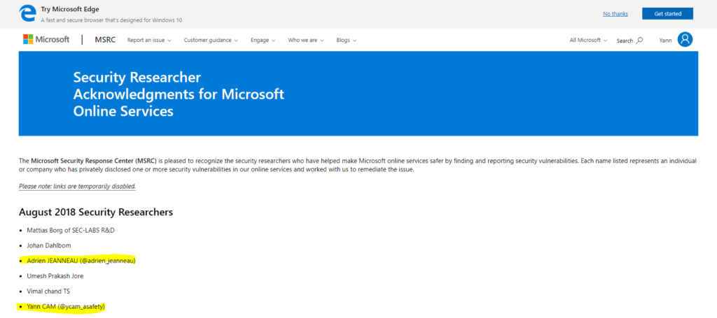 Microsoft Hall of Fame Microsoft Hall of Fame