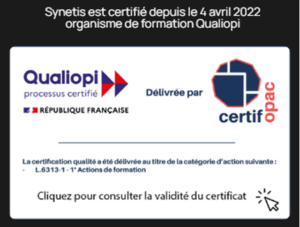 Synetis est certifié Qualiopi